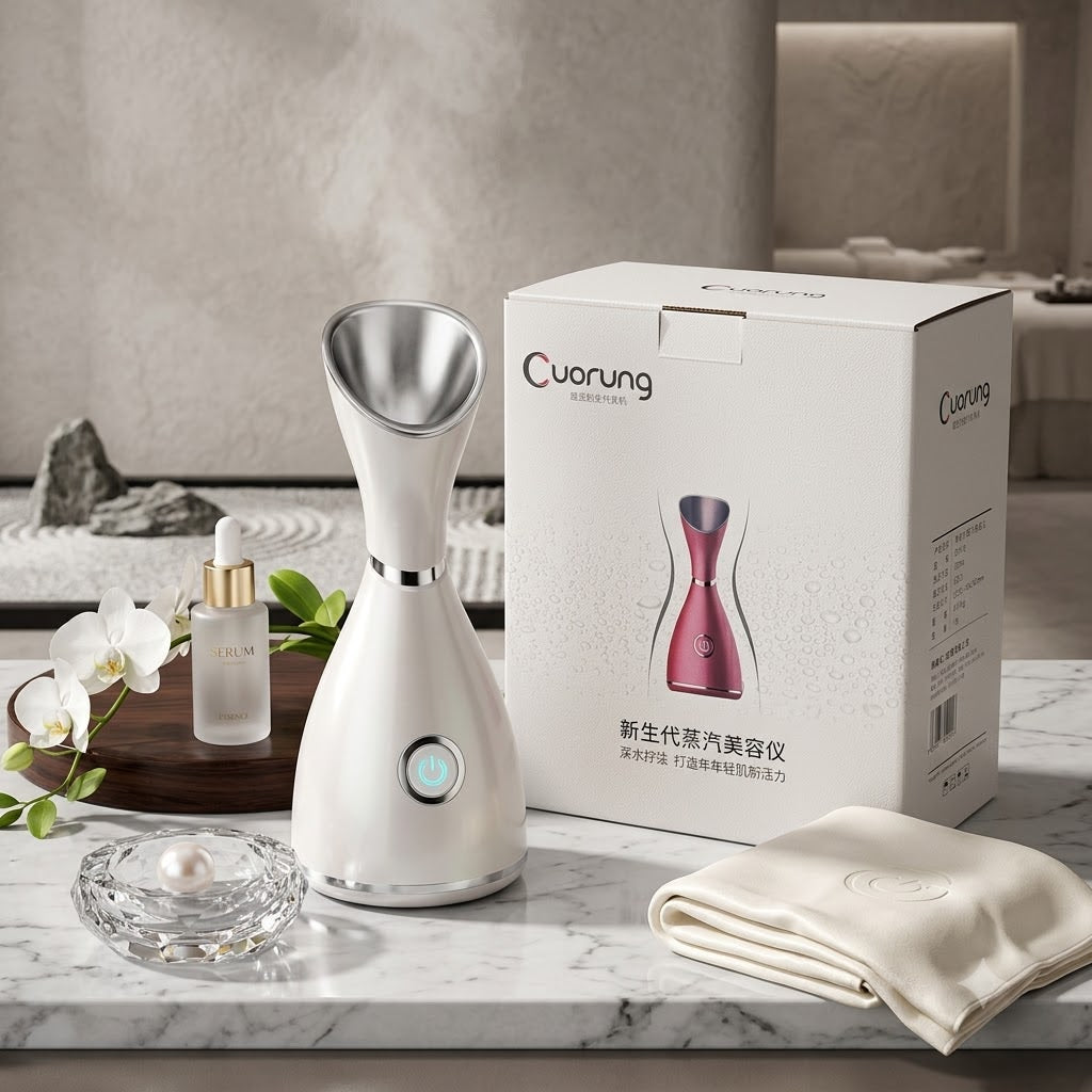 AeroMist™ NanoGlow Facial Steamer